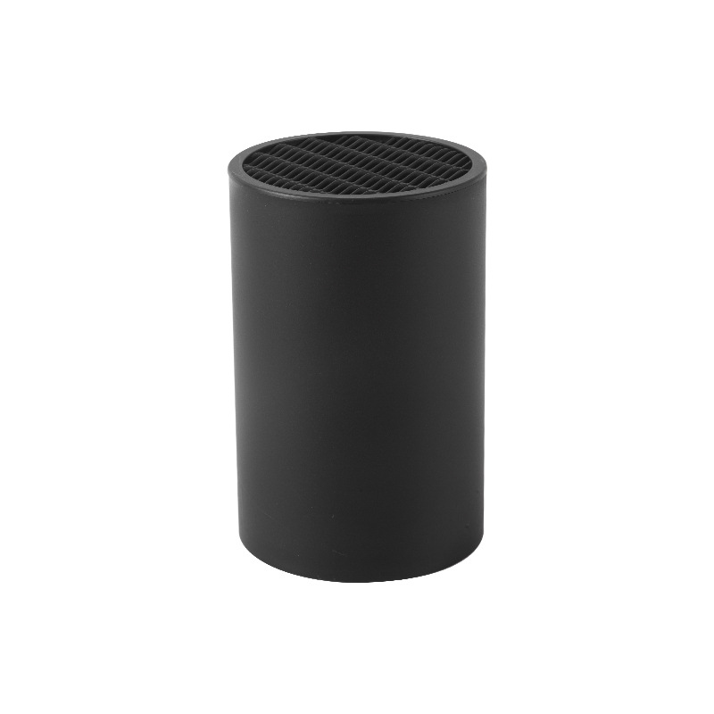 Knife storage rack, kitchenware knife holder, multi-functional plastic household knife box, black high-end Western-style knife holder Item Picture