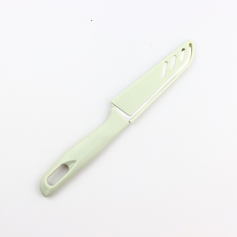 Wholesale fruit knives, peelers, peeling knives, portable knives with sleeves, household fruit knives, stainless steel fruit peel knives Application Scenario