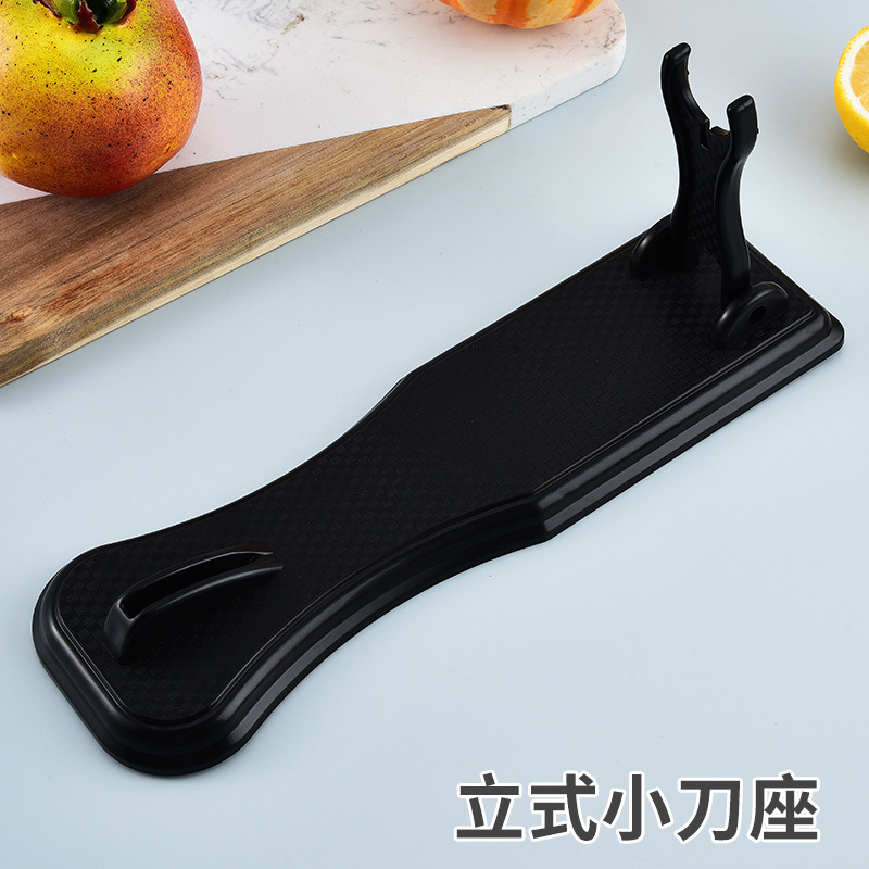 Wholesale of the new foldable vertical plastic knife holder, multi-functional kitchen knife holder, storage knife rack and storage rack that are popular online full figure