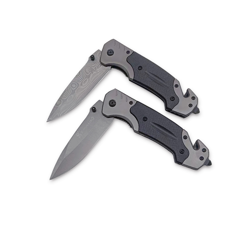 In-stock outdoor knives, folding knives, peeling stainless steel, camping portable folding knives, portable knives, sharp and durable details Picture
