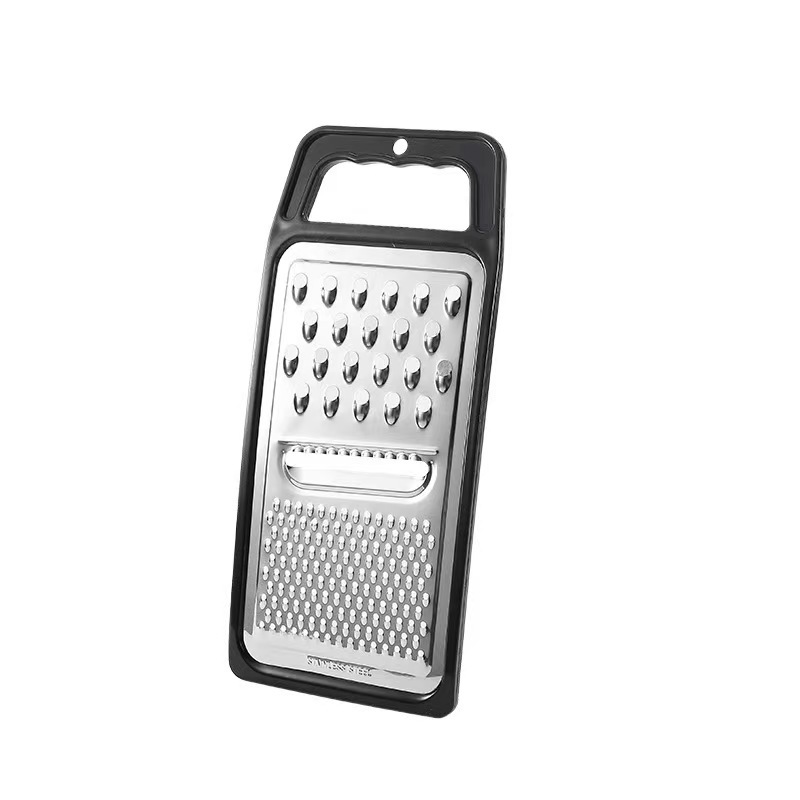 Wholesale stainless steel grater, three-in-one multi-purpose flat grater, blade grater, radish grater, and fruit grater Item Picture