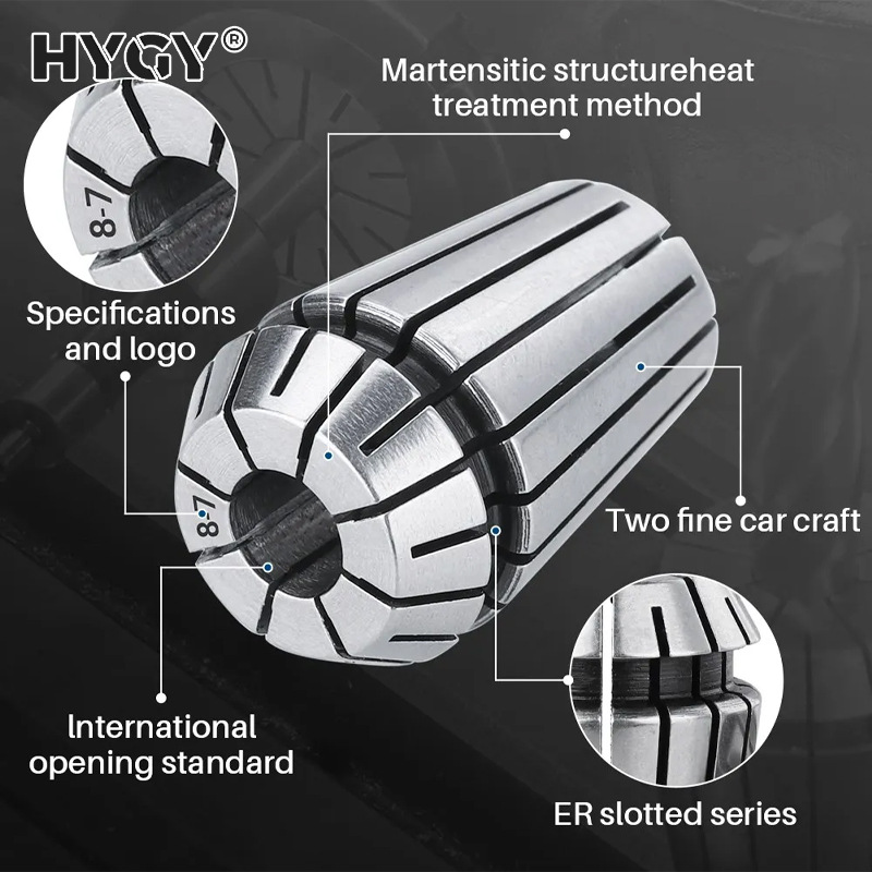 ER20 spring chuck metric and imperial CNC tool holder chuck engraving machine chuck 12-piece PCS chuck set Application Scenario