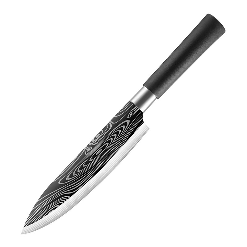 The multi-purpose fruit knife from Malaysia, a sharp kitchen knife that doesn't require grinding, can be sharpened for cutting watermelons, and a commercial knife for street vending Item Picture