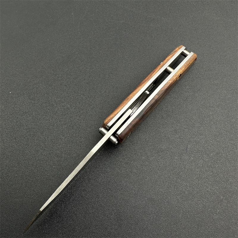 Stainless steel folding knife, sharp and high-hardness folding knife, outdoor portable multi-functional knife, bottle opener knife, fruit knife details Picture