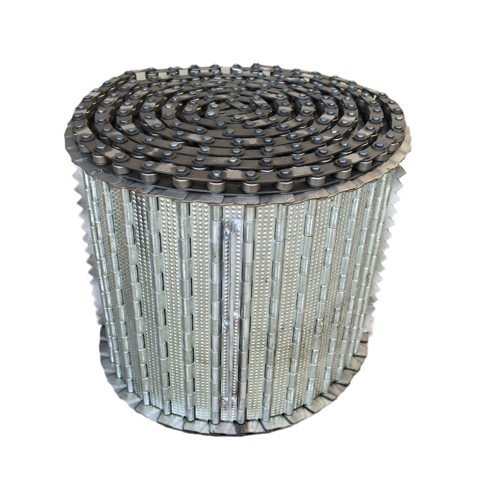 Supply stamping waste material conveying chain plates, stainless steel chain plates, machine tool chip conveyor chain plates, pitch 38.1, carbon steel chain plates Item Picture