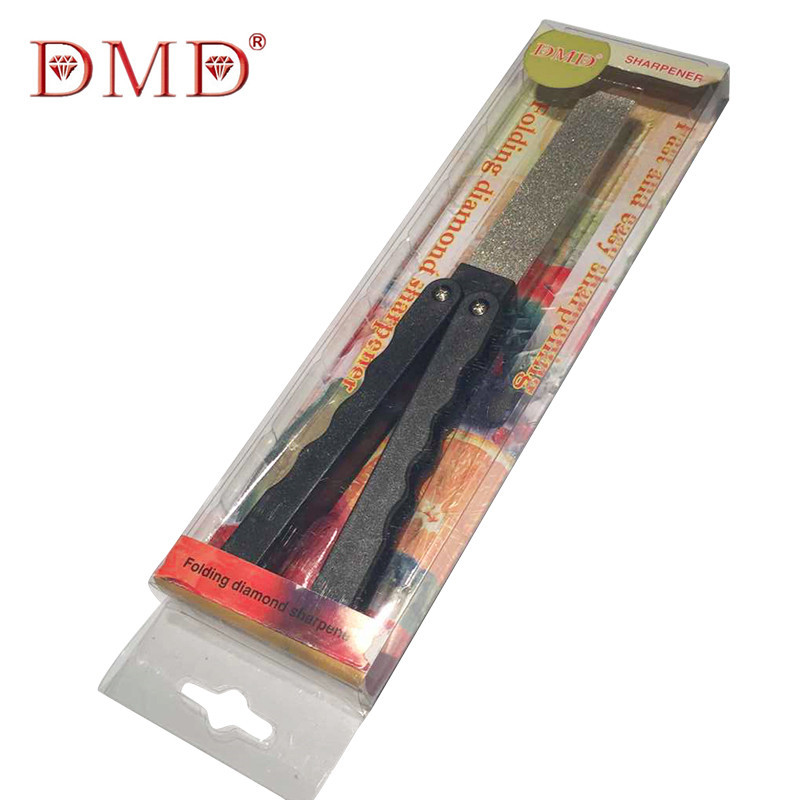 Cross-border e-commerce manufacturers wholesale DMD portable outdoor tools, fan-shaped diamond whetstones and sharpeners full figure