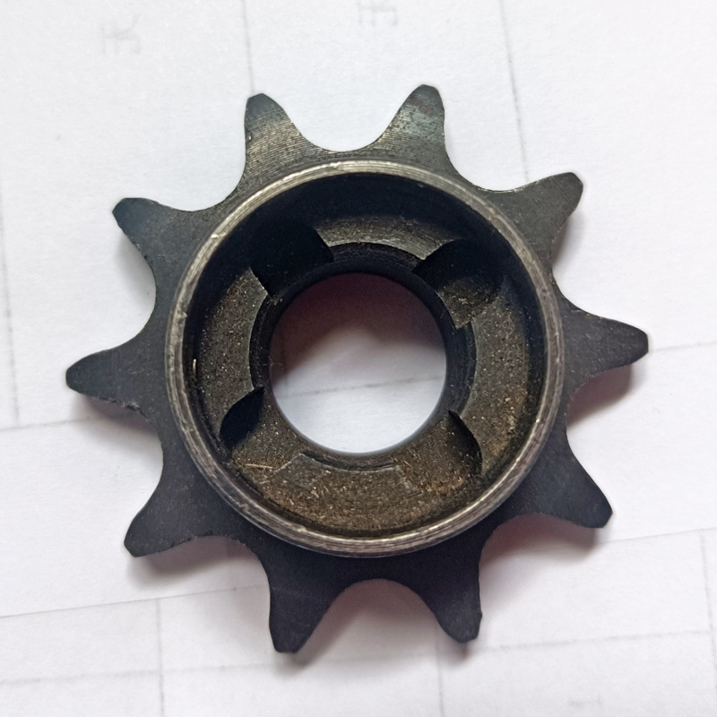 The manufacturer supplies various modules of transmission sprockets/conveyor sprockets, which can be milled with blackened keys Specification drawing