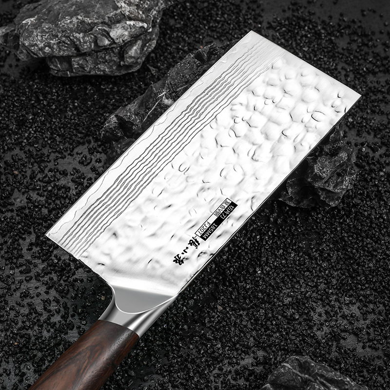 Zhang Xiaquan Star River Hammer Pattern Slicing Knife, Chef's Special kitchen slicing knife, commercial special sharp stainless steel knife, kitchen knife Specification drawing