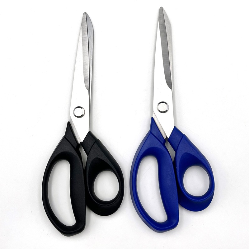 Stainless steel horn scissors, fabric cutting scissors, sewing tools, fabric scissors, professional clothing cutting, fabric scissors, household full figure