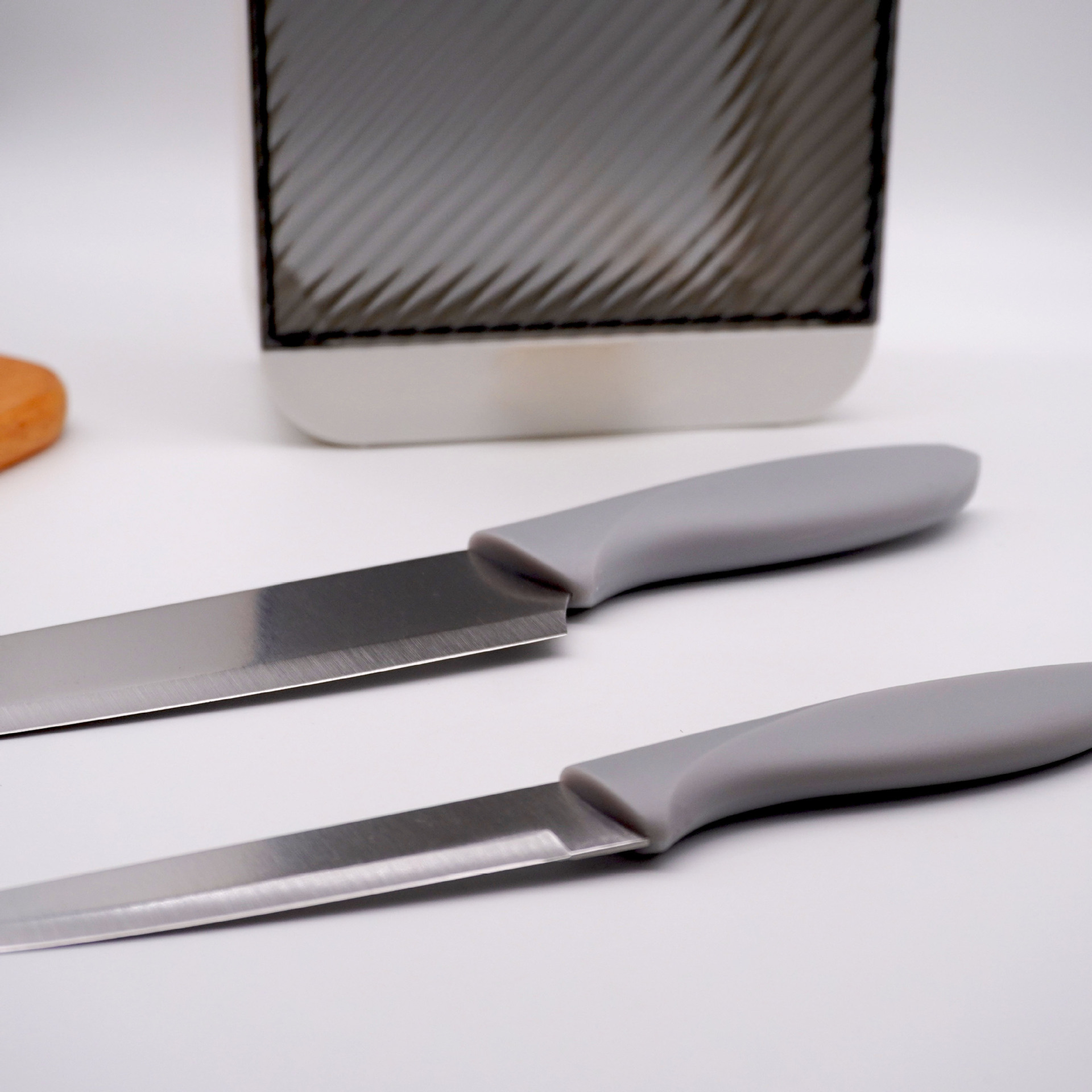 Stainless steel chef's knife, grey kitchen multi-purpose knife, fruit peeler, all-purpose knife, kitchen knife, meat knife, small kitchen knife Specification drawing
