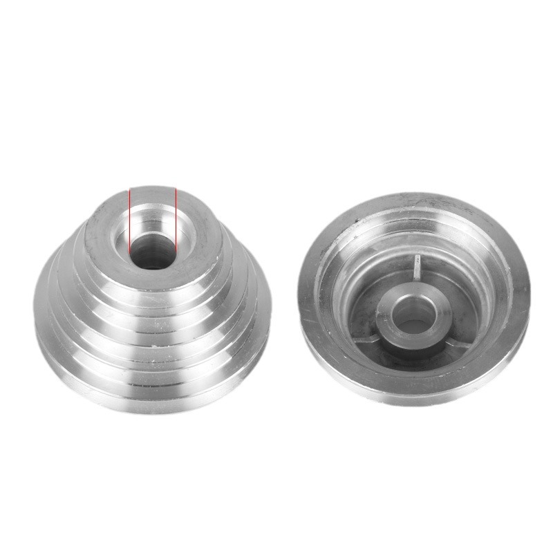 Small 13 drilling machine accessories: aluminum pulley, tower wheel, bench drilling machine, Z4113, Z4116, high seat drilling machine, metal drive wheel Item Picture