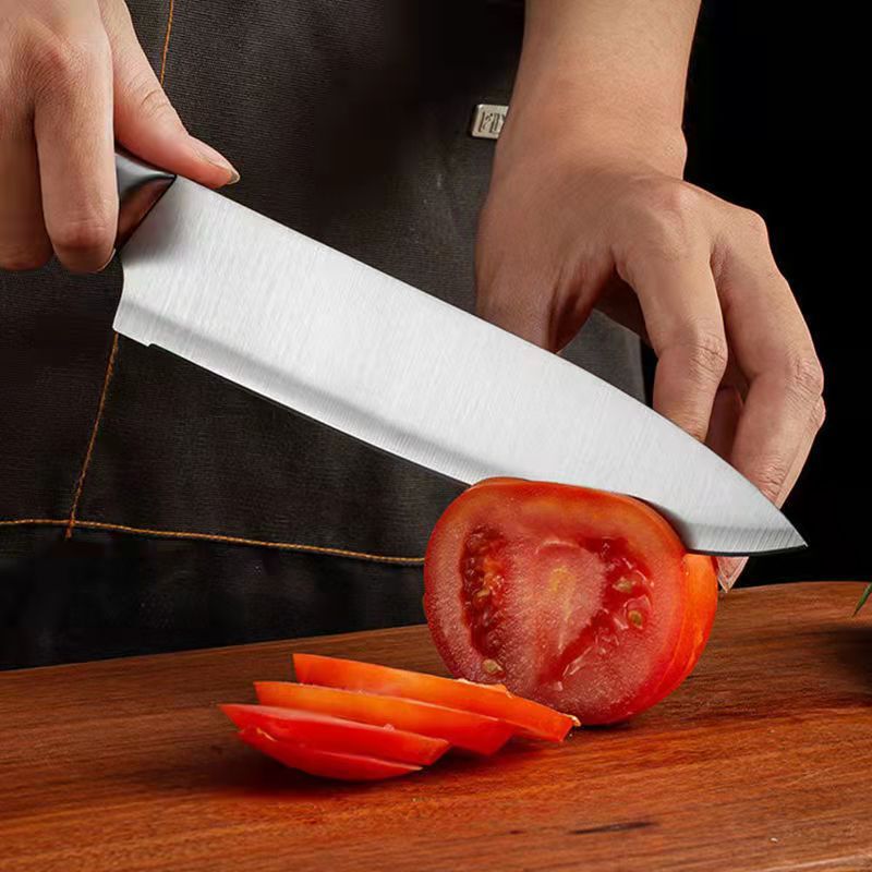 Sharp fruit knife, household kitchen peeler, stainless steel knife, chef's knife, large fruit knife, special watermelon knife Application Scenario