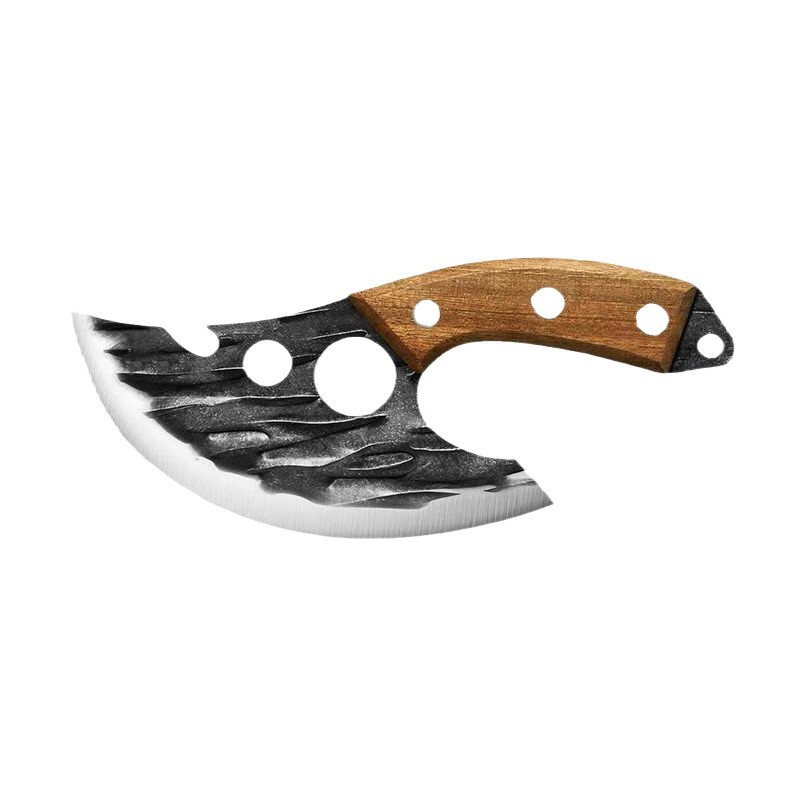 Factory direct sales of Longquan forged small kitchen knives, bone-removing knives, meat cutters, curved knives, fish-killing knives, and special slaughterhouses for pigs Item Picture