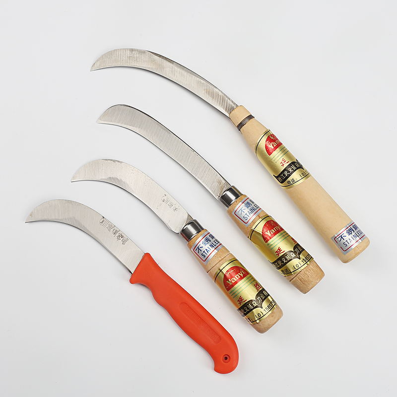 Yanyi brand banana knife, fruit knife, small cabbage knife, stainless steel fruit knife, pineapple knife, stainless steel fruit knife details Picture