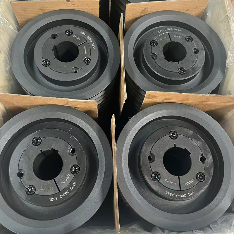 European standard conical sleeve pulley, motor, fan, V-belt pulley, cast iron manufacturer supplies Application Scenario