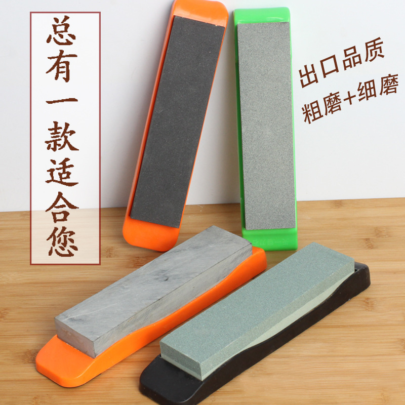 Whetstone for household kitchen knives, fine grinding of blade thickness, natural oil stone, multi-functional, extra-large knife sharpening god Specification drawing