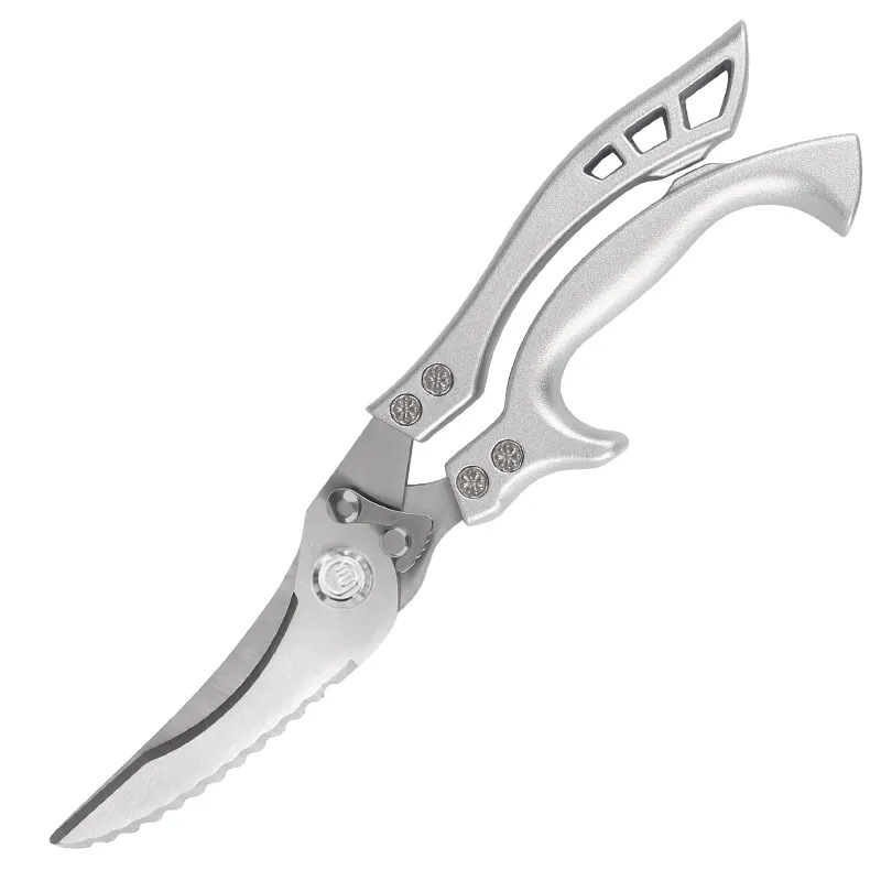 German precision stainless steel hotel scissors, chicken bone scissors, bone cutting knives, fish scale scraping knives, household rebound kitchen multi-functional Item Picture
