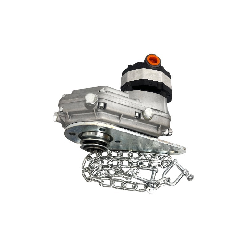 The gearbox of the hydraulic drive fan system of the seeder Application Scenario