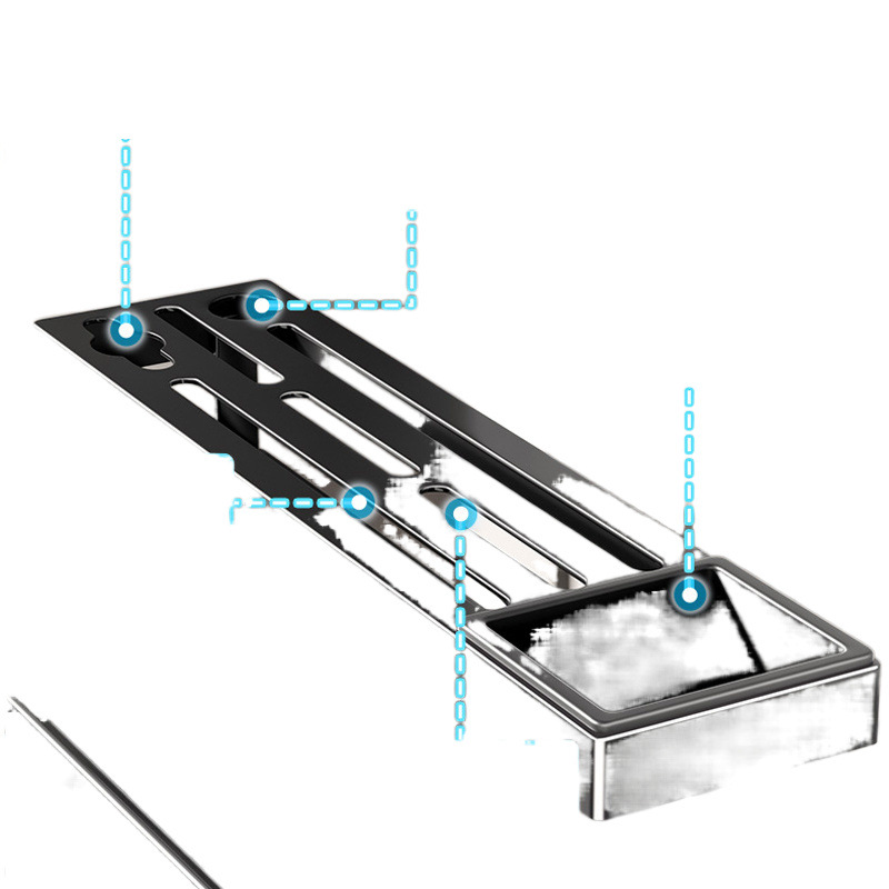 Kitchen knife rack, storage rack, household multi-functional all-in-one, for holding kitchen knives, cutting boards, chopsticks, pot LIDS, knife storage boxes, thickened Item Picture