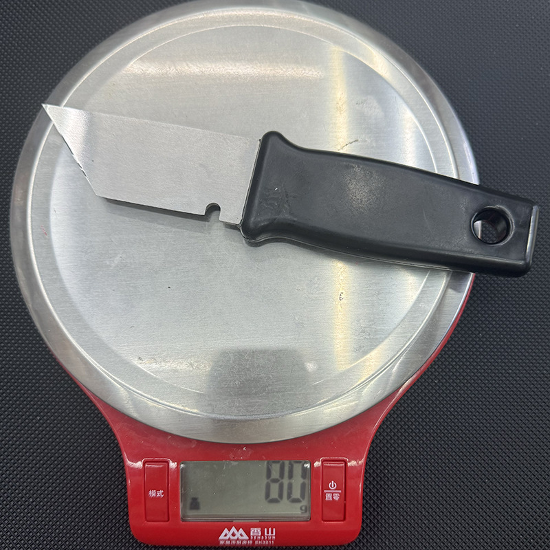 Stainless steel shoe repair knife, leather shoe knife, leather cutting knife, ABS plastic handle, sharp blade, specially designed for cutting leather materials and fabrics Specification drawing