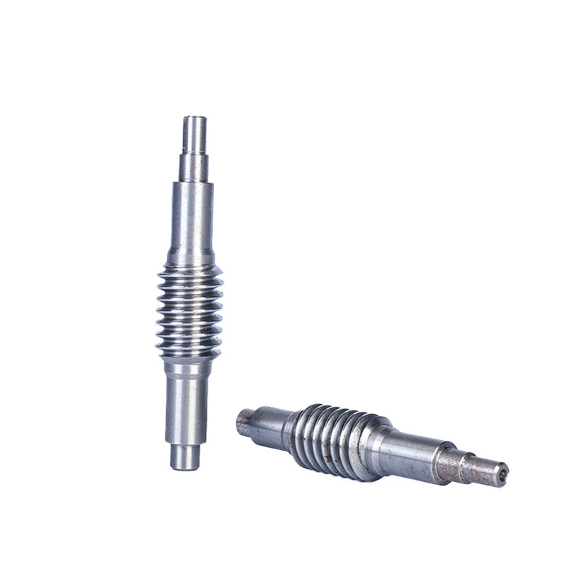 High-precision worm gear and worm transmission parts are processed by aluminum worm CNC lathes Specification drawing