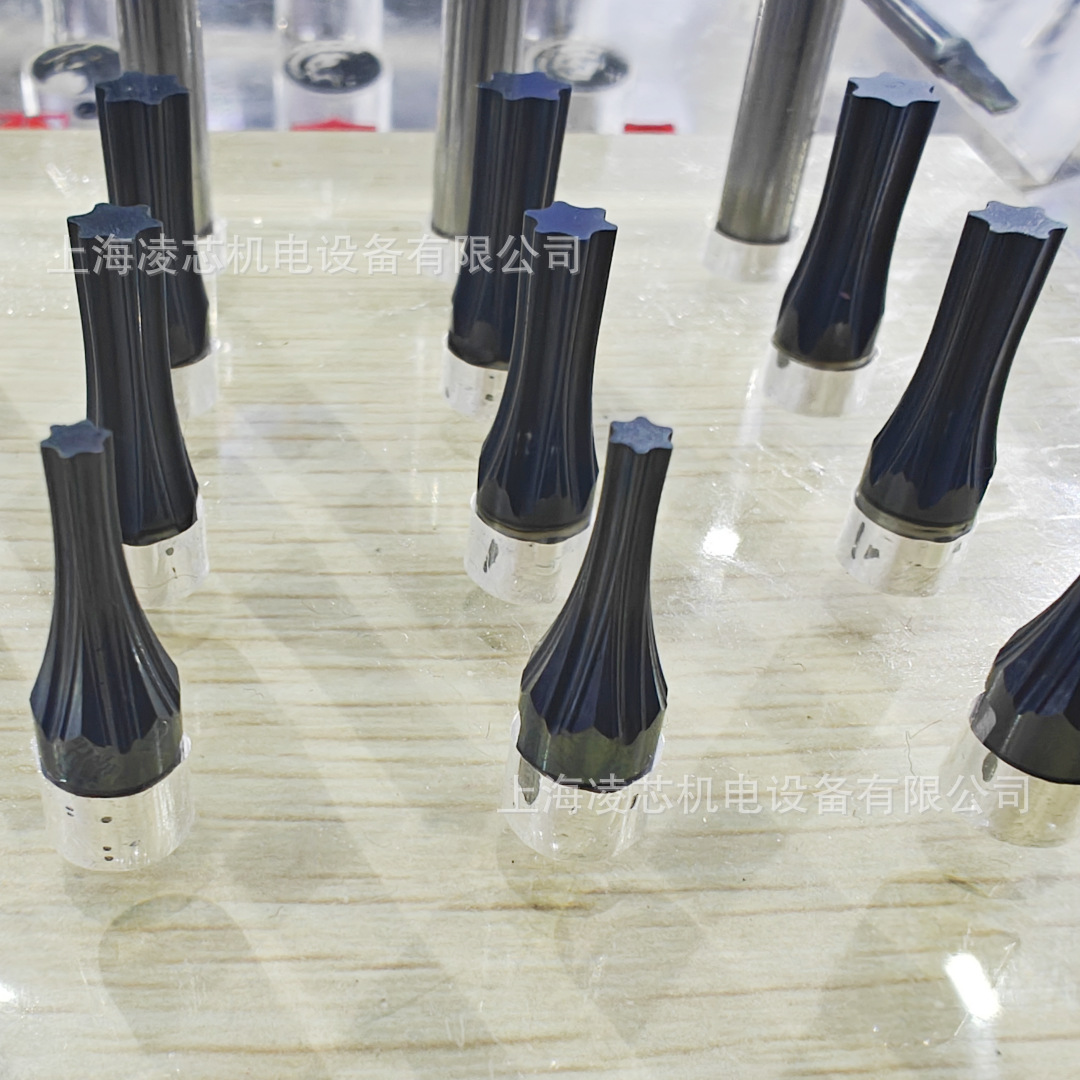 Hard alloy tungsten steel high-speed steel hexagon socket punch, inner square rotation punching tool, punching tool CT08 details Picture