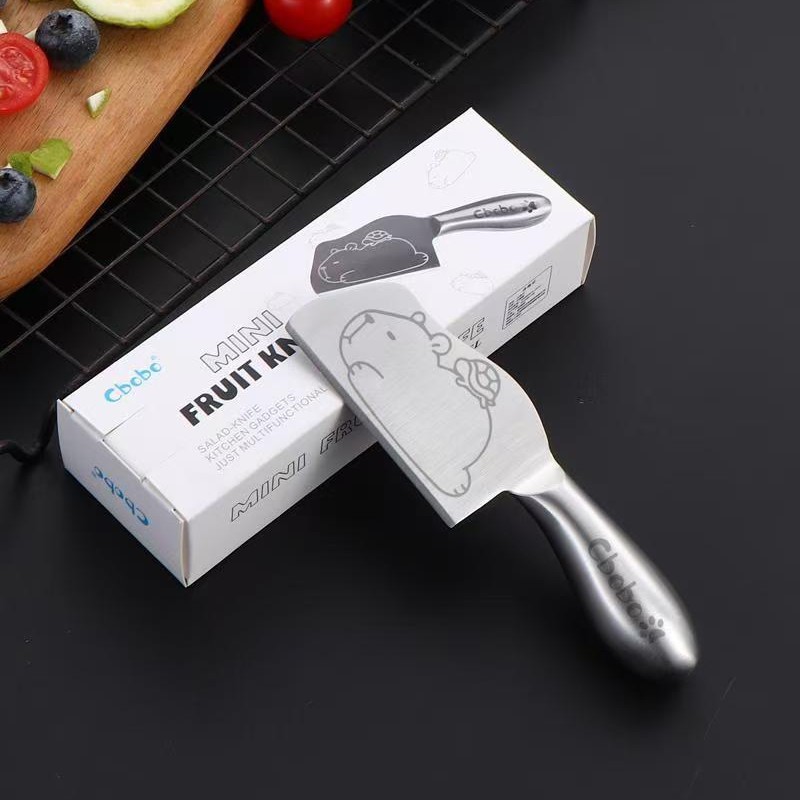 Kapipala fruit knife, baby food knife, household student knife, mini kitchen knife, stainless steel butter knife, table knife details Picture