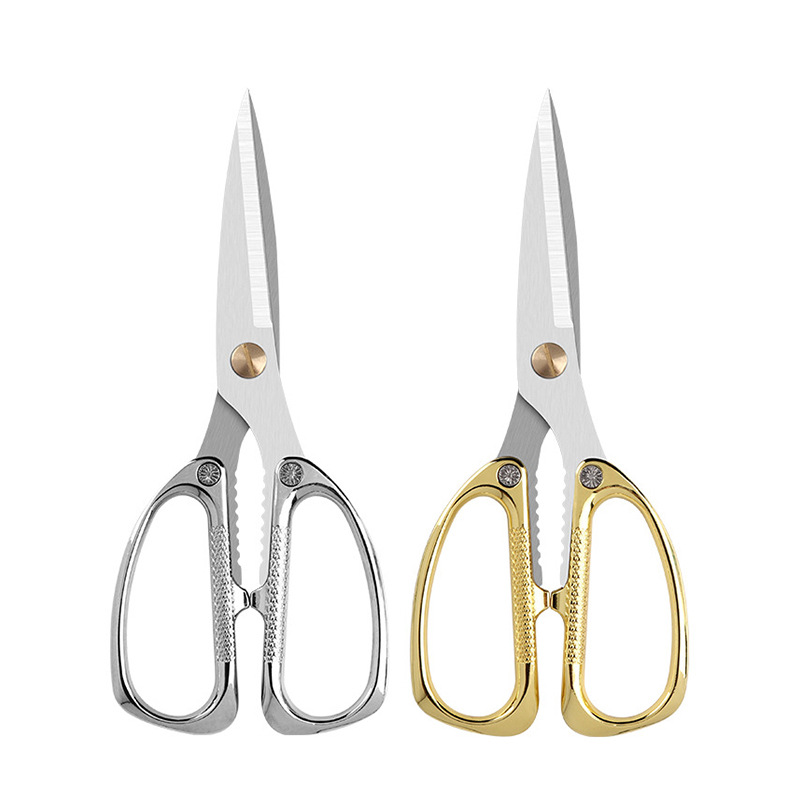 Stainless steel scissors, kitchenware chicken bone scissors, household alloy strong scissors, tailor's fabric scissors, small scissors, diamond scissors Item Picture