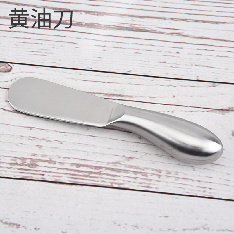 Stainless steel hollow handle cheese, cheese and butter knife for home baking tools in stock Specification drawing