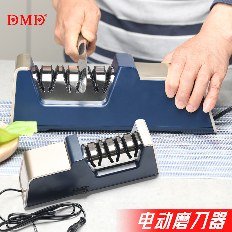 Wholesale of multi-functional knife sharpening tools - fully automatic electric kitchen knife sharpeners Application Scenario
