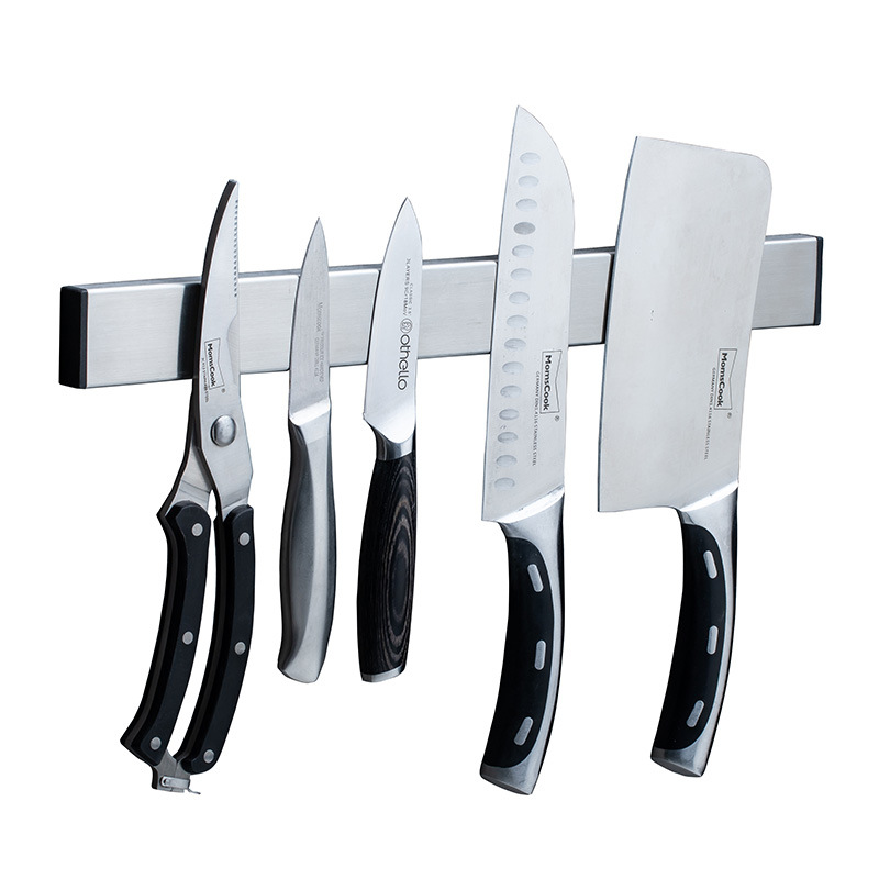 Magnetic knife rack, magnetic kitchen knife rack, magnet wall-mounted non-drilling kitchen magnetic knife storage rack Item Picture