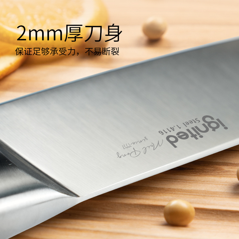 Langma -ignited all-steel cutting knife for meat and vegetables Application Scenario