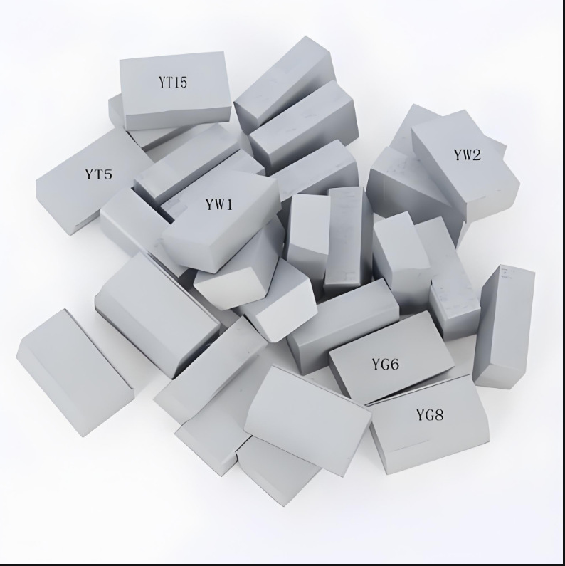 Zhuzhou Diamond hard alloy welded cutter head blades YT15, YT5, YW1, YW2, YG6X A130 Specification drawing