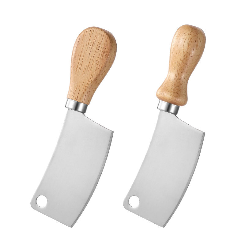 Mini stainless steel kitchen knife, spatula, children's house play practice, BBQ cooking, portable outdoor camping tools Item Picture