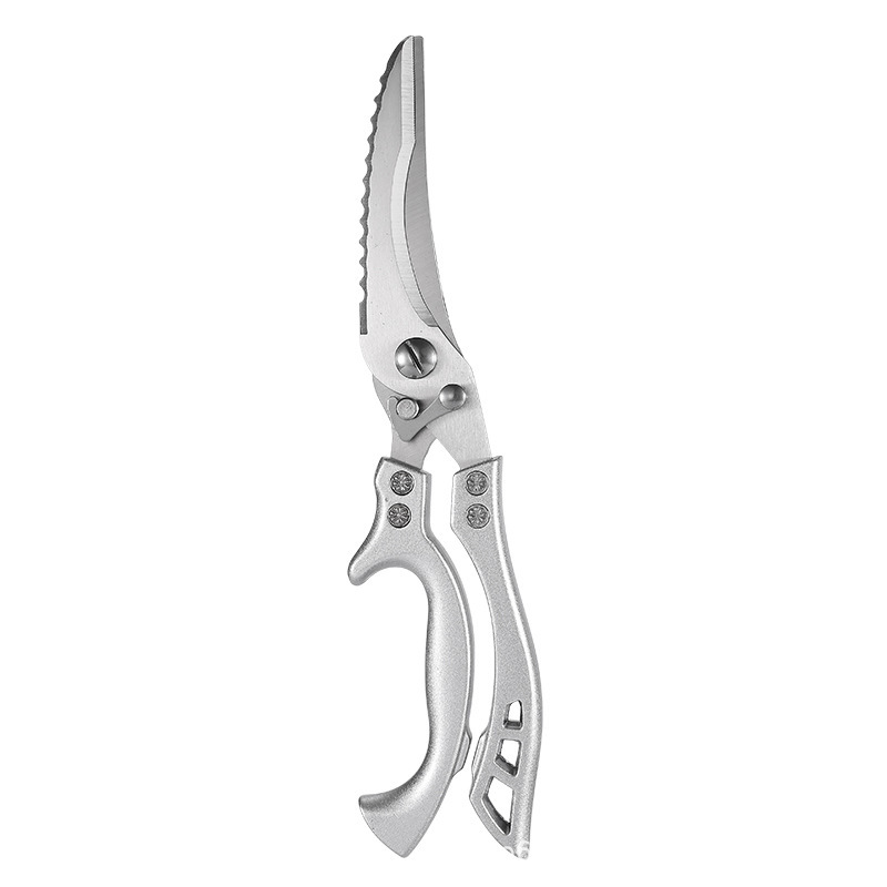 SK5 scissors, kitchen scissors, food all-steel chicken bone scissors, multi-functional household fish bone cutting, fish killing, barbecue Item Picture
