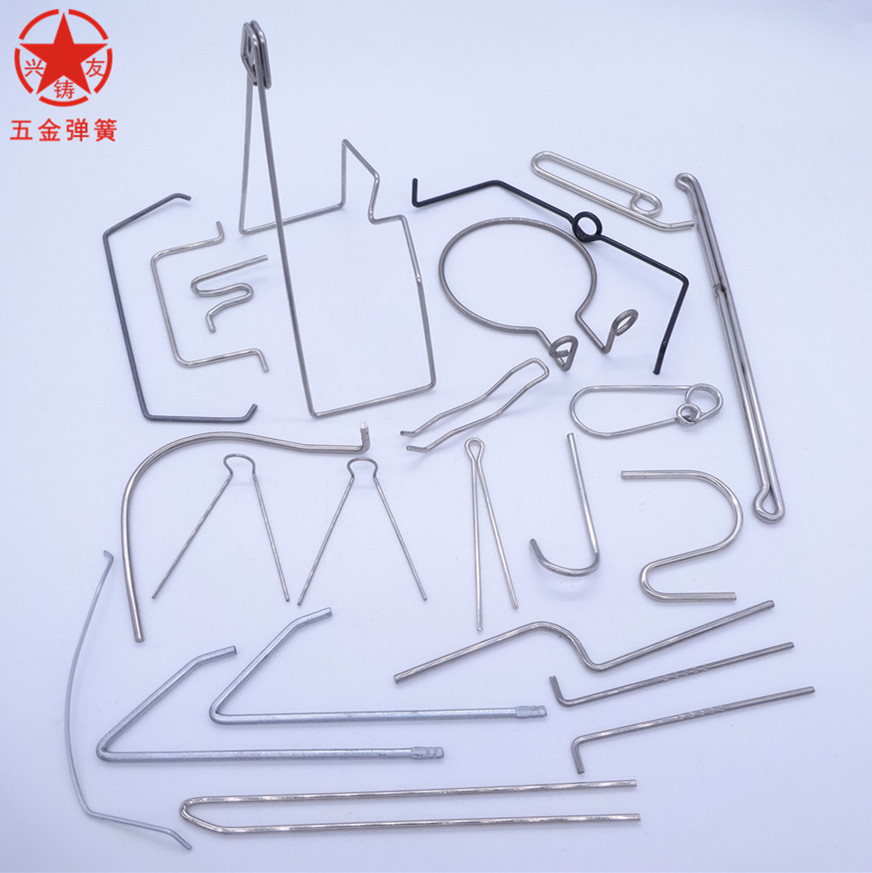 Specializing in the production of stainless steel wire formed springs, special-shaped springs, wire formed brackets, springs, and steel wire bending processing Specification drawing