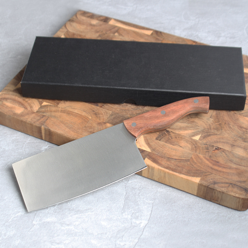 Stainless steel kitchen knife, meat slicer, household chef's slicing, kitchenware sharp cutting knife, pure handcrafted Yangjiang knives full figure