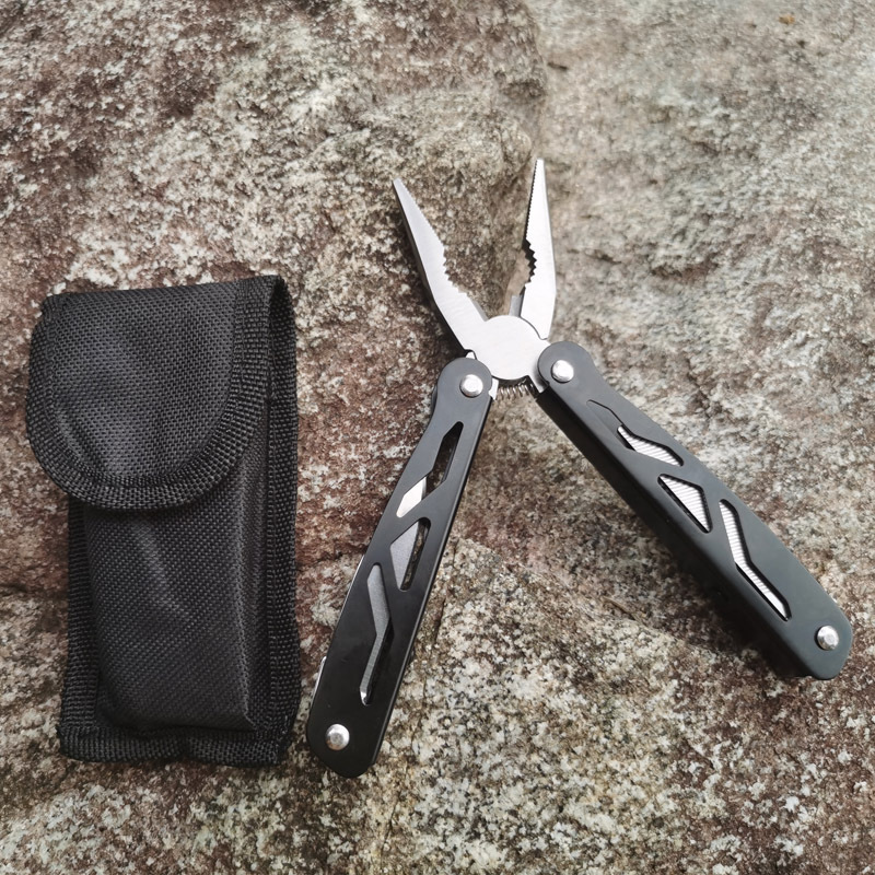 Multi-functional knife pliers, stainless steel folding combination tool pliers, outdoor emergency supplies, family disaster prevention and rescue pliers undefined