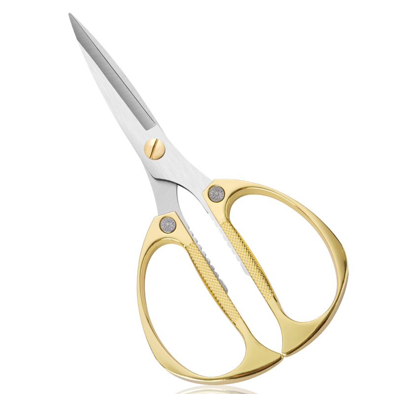 Factory wholesale K82 multi-functional kitchen scissors, alloy strong scissors, chicken bone scissors, household scissors, street stall steel scissors Item Picture