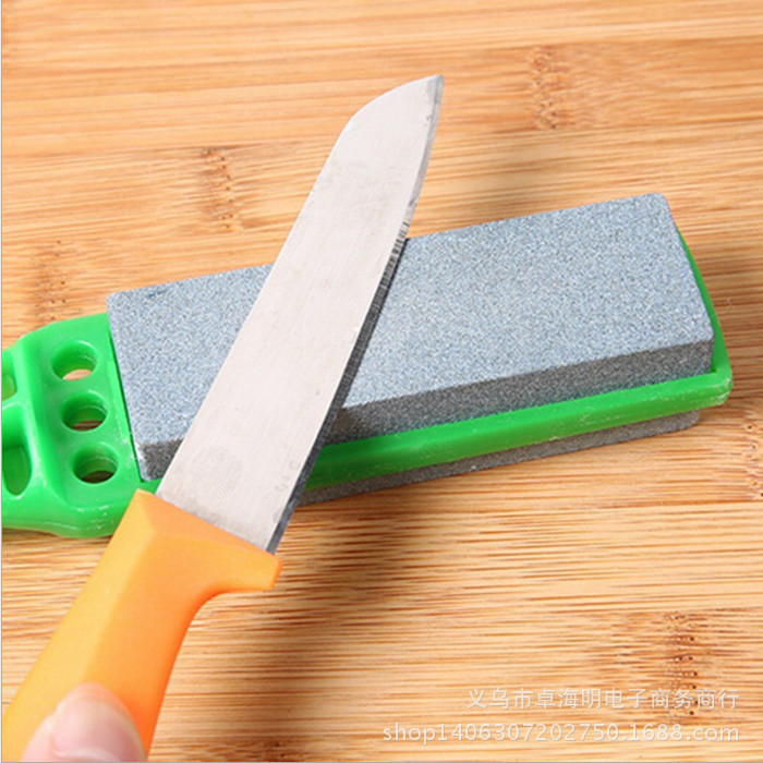 Popular street stall products: multi-functional double-sided knife sharpening brush, new type of fast knife sharpening brush, wholesale whetstone details Picture