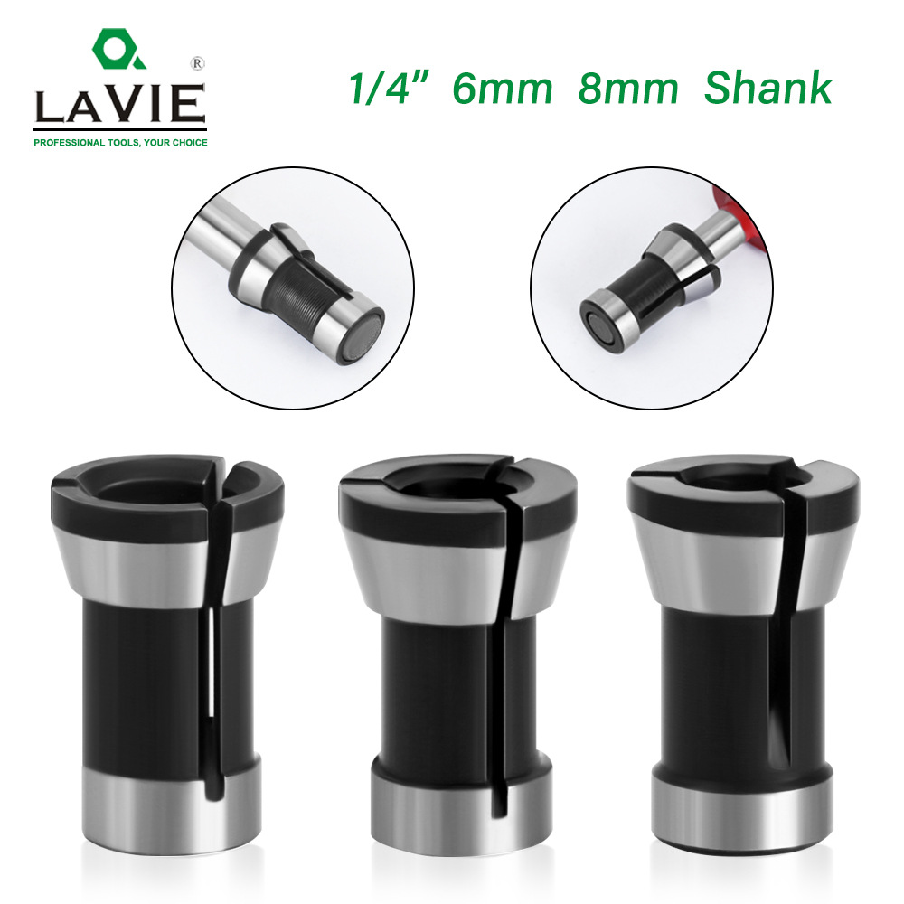 6mm, 6.35mm, 8mm engraving machine chuck, trimming machine, Angle grinder chuck, woodworking accessories, conversion head full figure