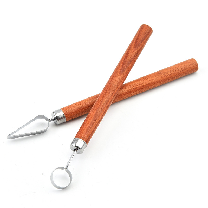 Wholesale of ten-piece set of wooden handle engraving and drawing knives, stainless steel fruit and vegetable platter engraving knives, chef's edge drawing and wire drawing knives Application Scenario