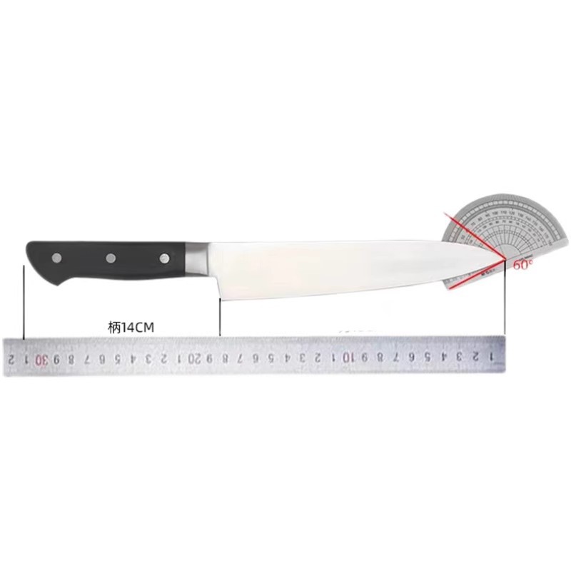 The chrysanthemum water knife is not used as a bar counter knife, fruit knife, beef knife, sushi knife, watermelon knife, Western kitchen knife, cooking knife or kitchen knife details Picture