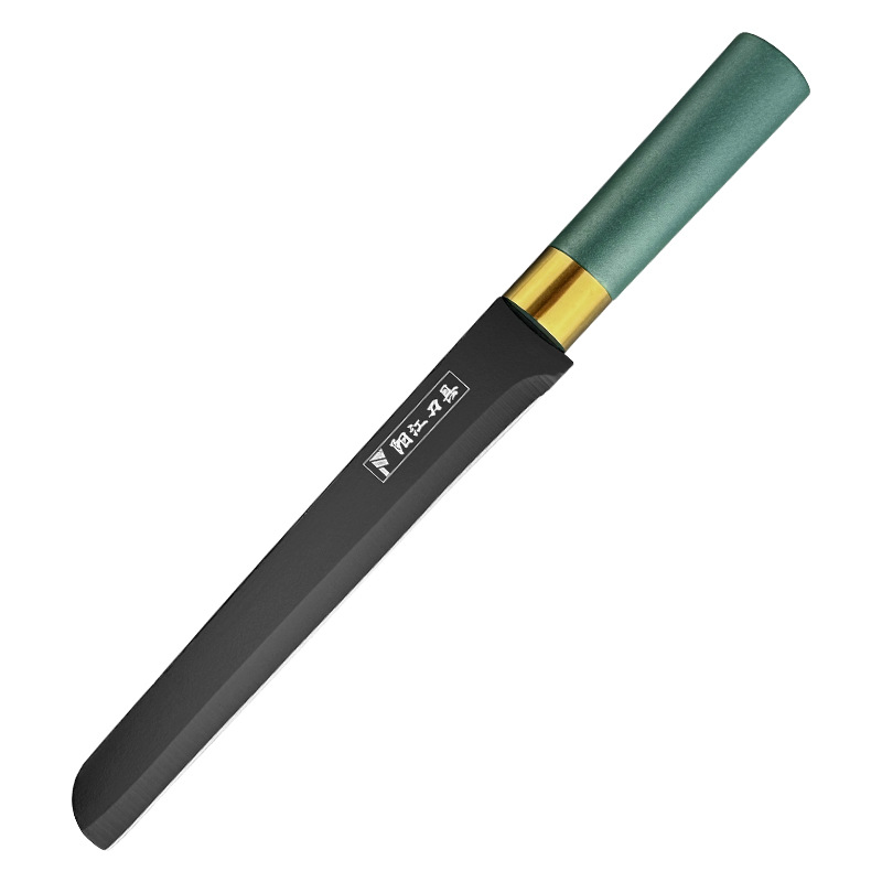 Stainless steel high-hardness straight-edge fruit knife, commercial portable small knife for dormitory students, outdoor barbecue fruit and vegetable cutting knife Item Picture