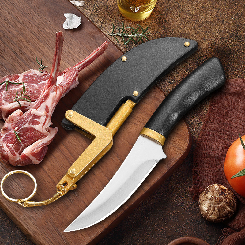 Household kitchenware, camping equipment, fishing, cutting knives, boning knives, hand-held meat knives, fruit peels, melons and fruits details Picture