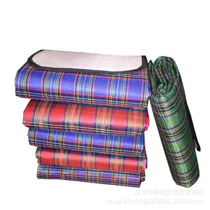 Beach mat, sand-proof, portable waterproof beach mat, spring outing picnic mat, moisture-proof mat, outdoor picnic cloth, picnic lawn mat full figure