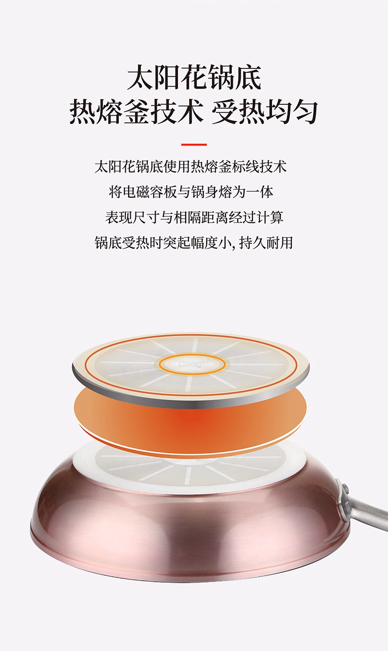 批发包邮！德国品牌双立人中式煎炒锅运输型粉色3件套 ZW-EY106详情8