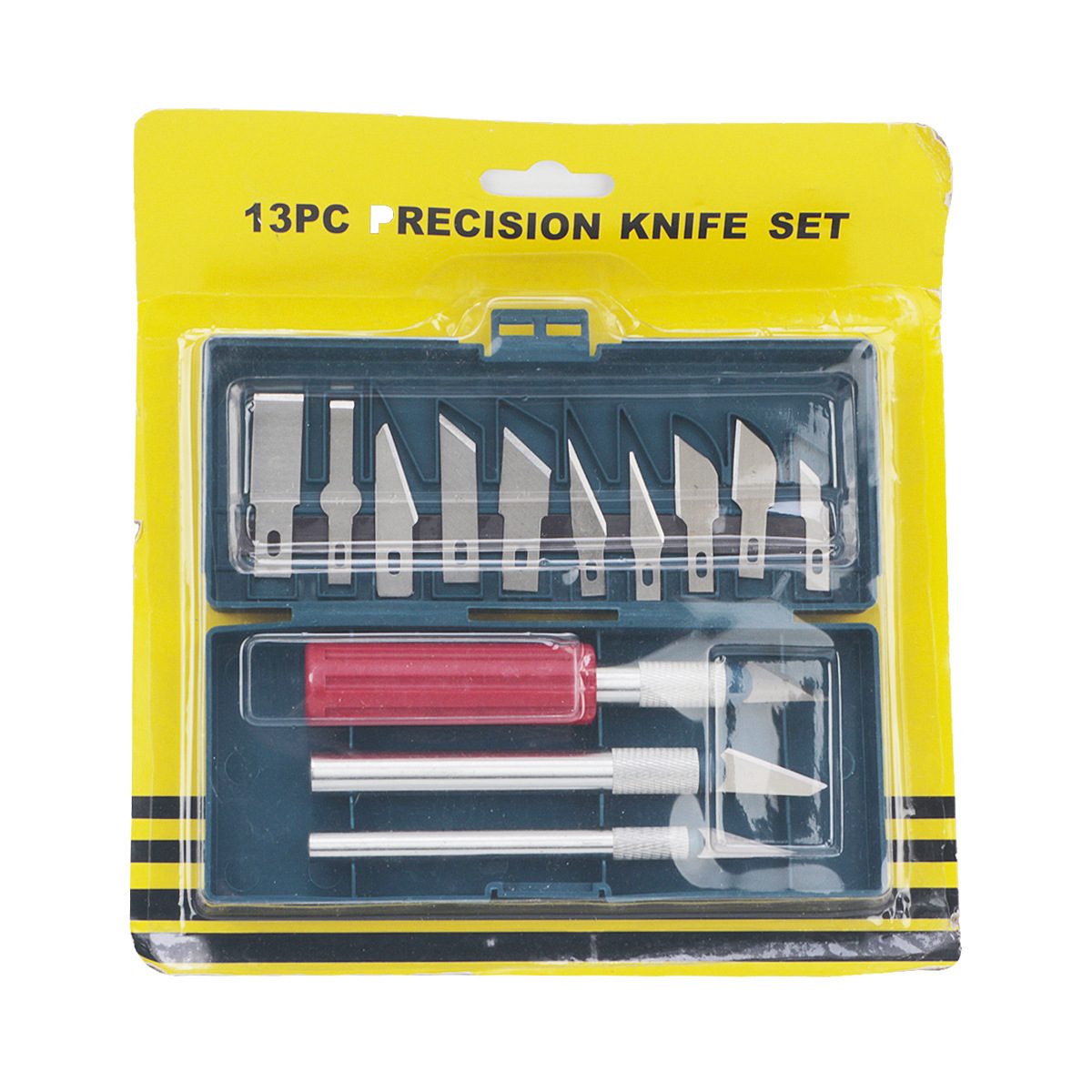 【 Original Manufacturer 】 Metal 13PC engraving knife, utility knife, fruit chef engraving knife, wood engraving knife tool set details Picture