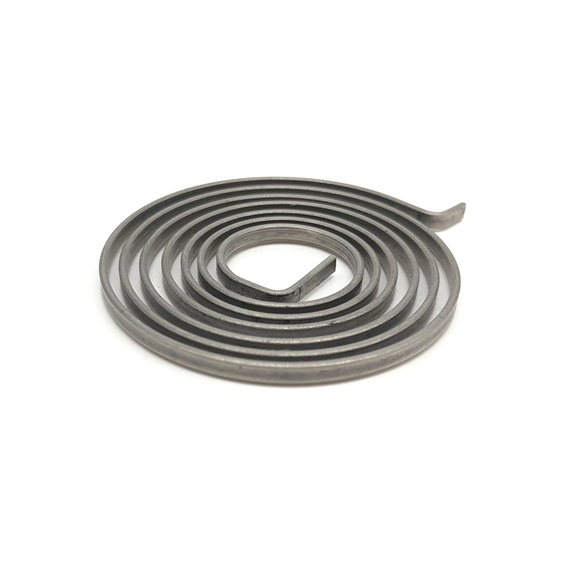 Constant force rotating spring for car seats, stainless steel spring, coil spring, helical flat wire constant force spring Specification drawing