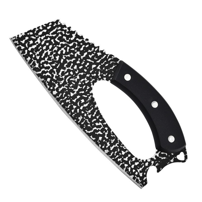 Wholesale of hammer-textured slicing knives, portable stainless steel labor-saving knives, kitchen knives with dot texture full figure